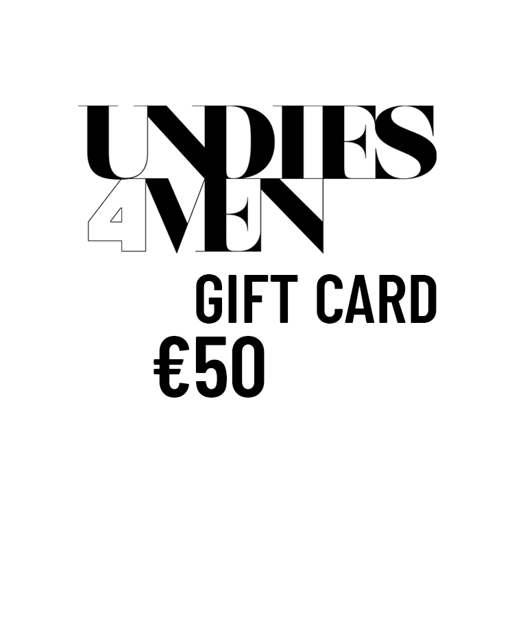 Gift card 50 Euro Undies4men