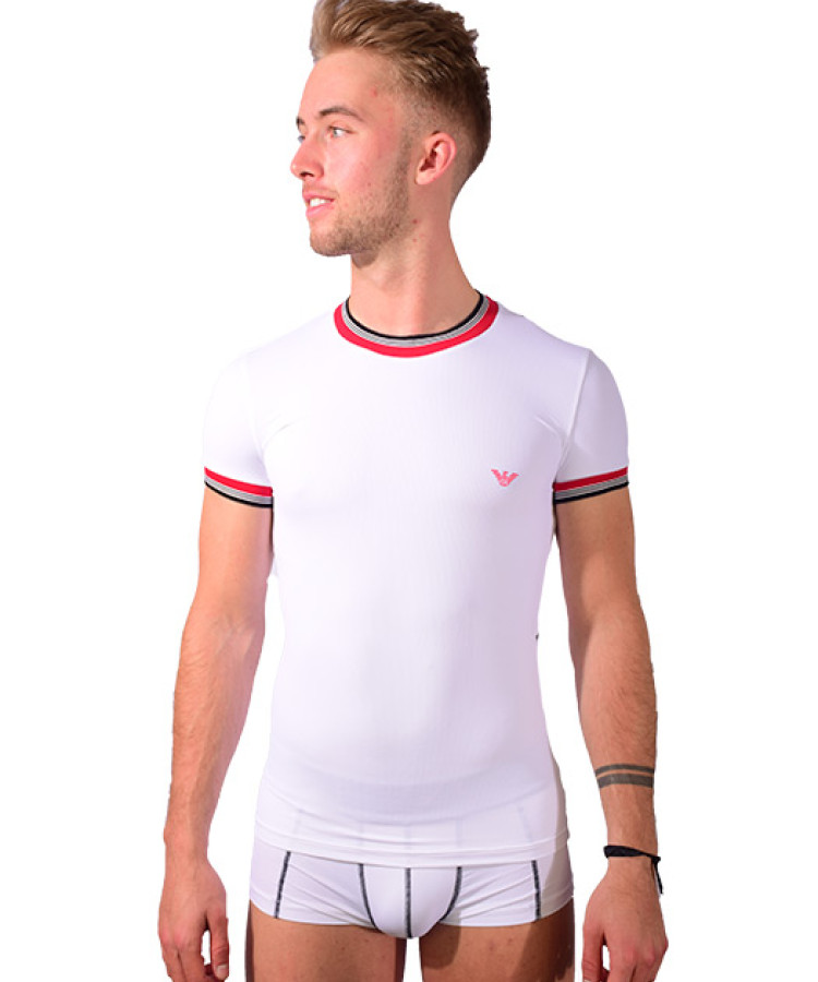Trendy Training T-Shirt White