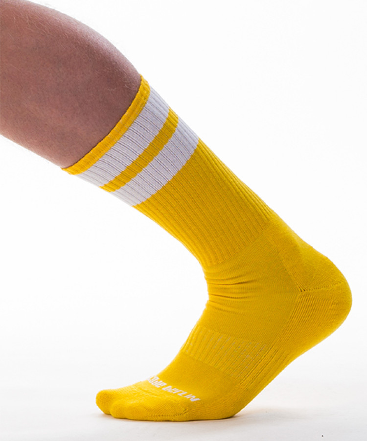 Gym Socks yellow-white
