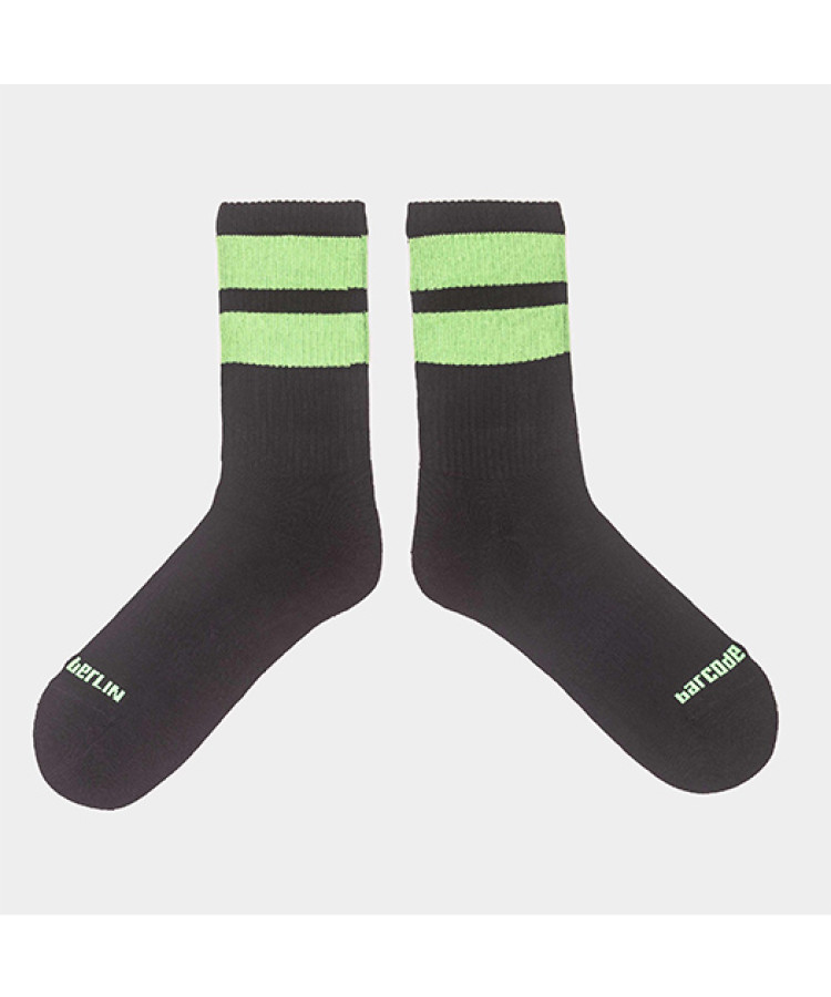 Gym Socks Black-Green