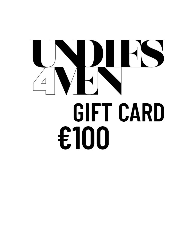Gift card 100 euro Undies4men