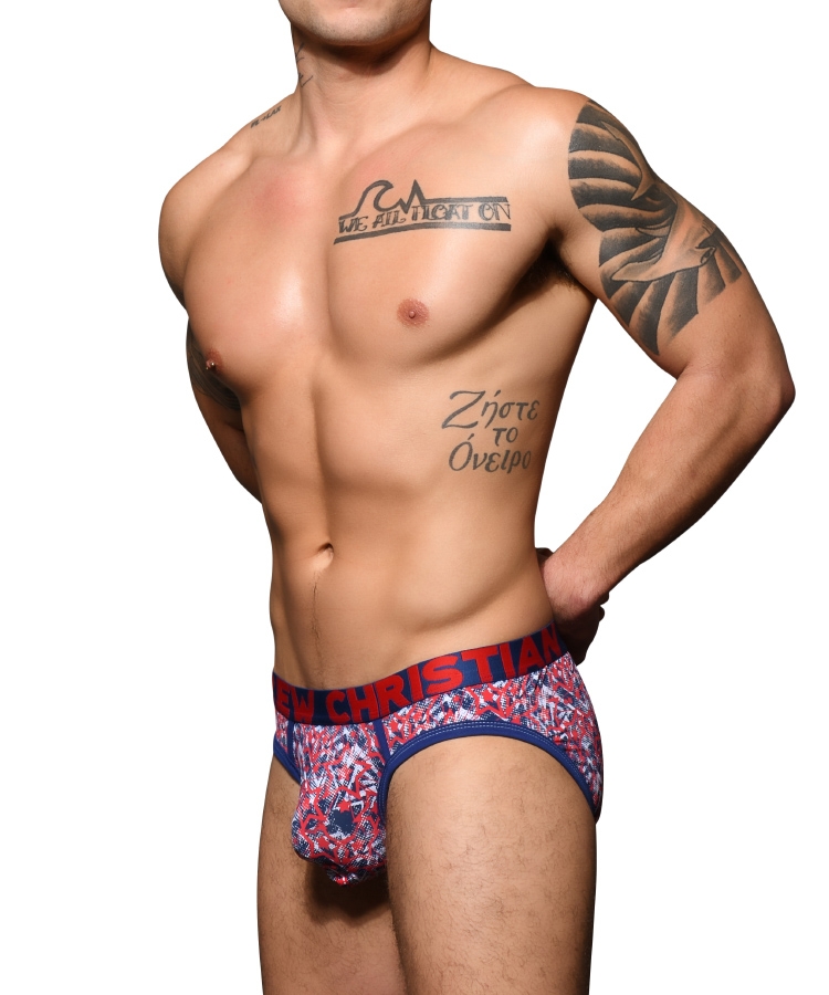Blazing Stars Brief Almost Naked