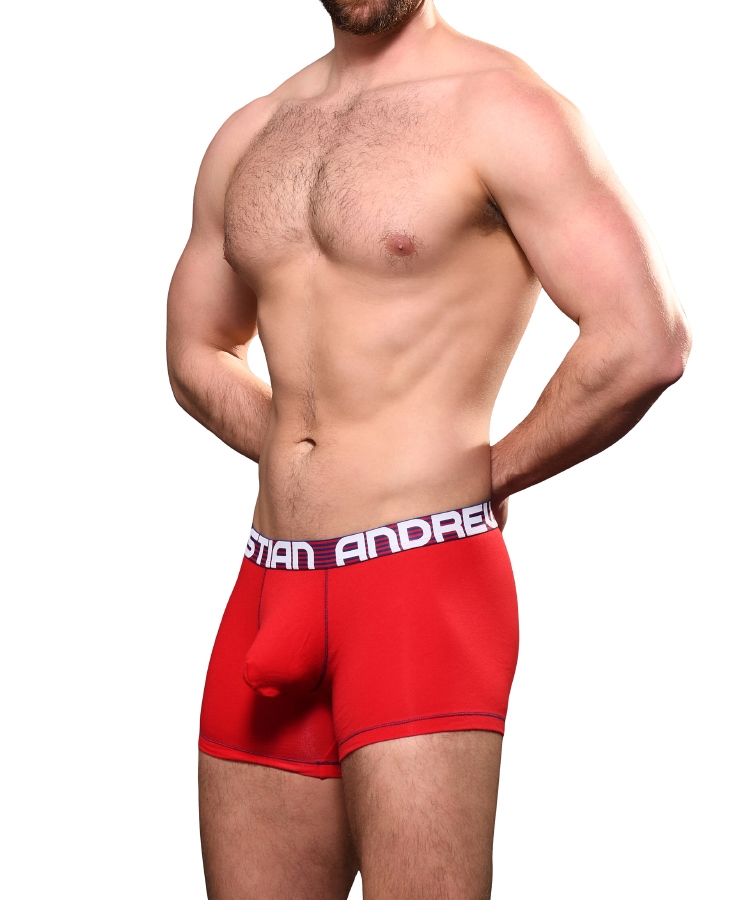 Almost Naked Cotton Boxer Red