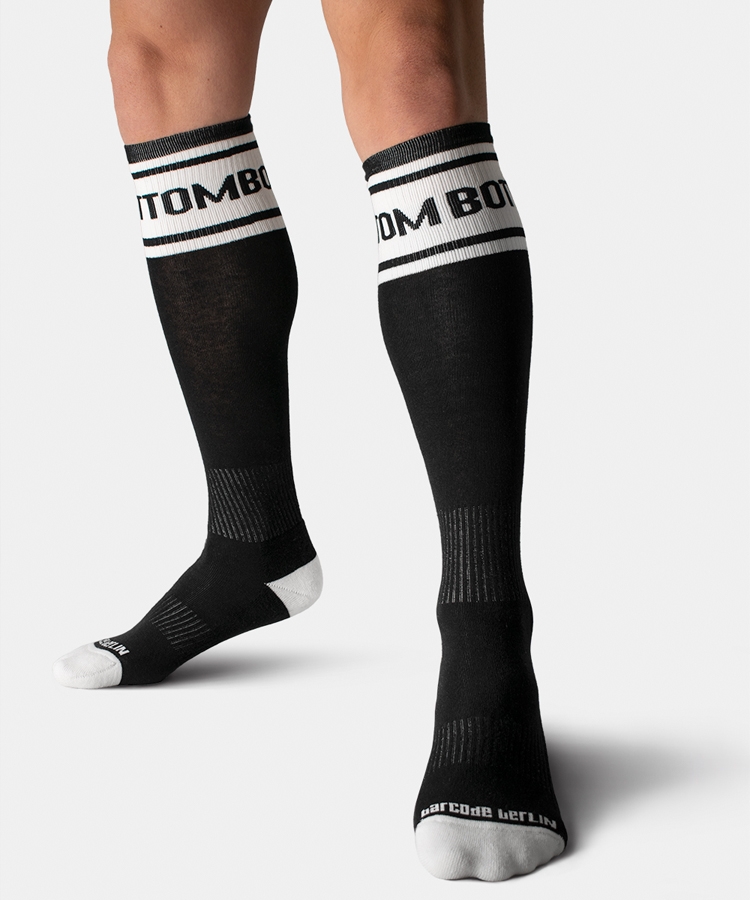 Identity Football Socks Bottom Black-Whi...
