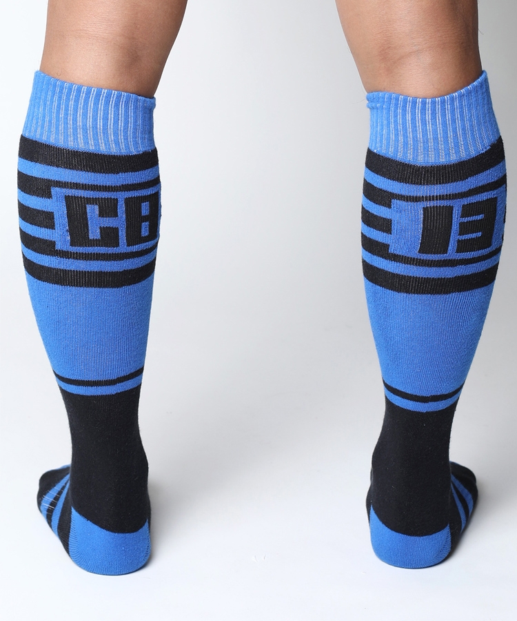 CellBlock13 Midfield Knee High Socks Blue