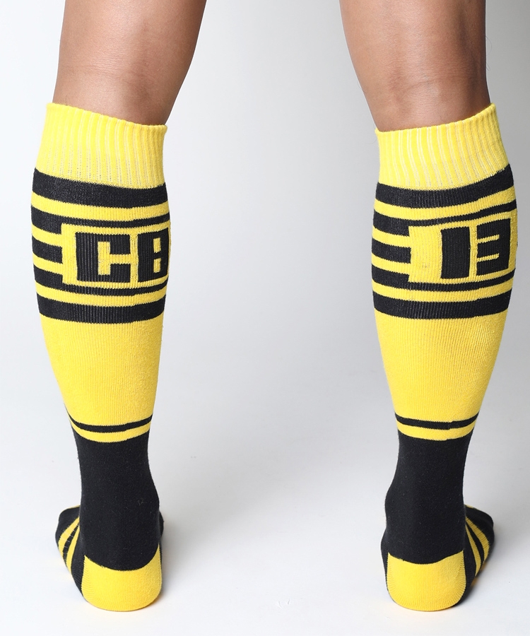 CellBlock13 Midfield Knee High Socks Yellow