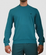Textured Jersey Sweater Cadet Blue