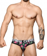 Floral Mesh Brief Almost Naked