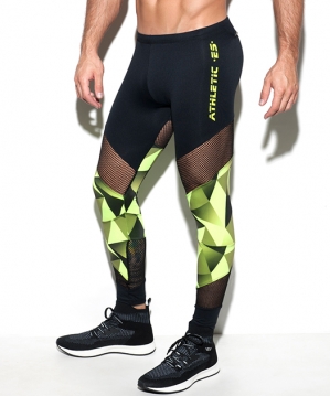 SP190 Neon Leggings Lemon Green