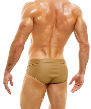 Leather Legacy Brief Camel
